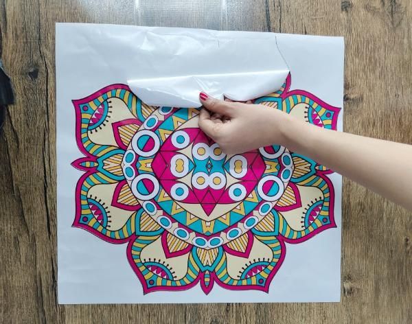 Diwali Rangoli Stickers Mandala